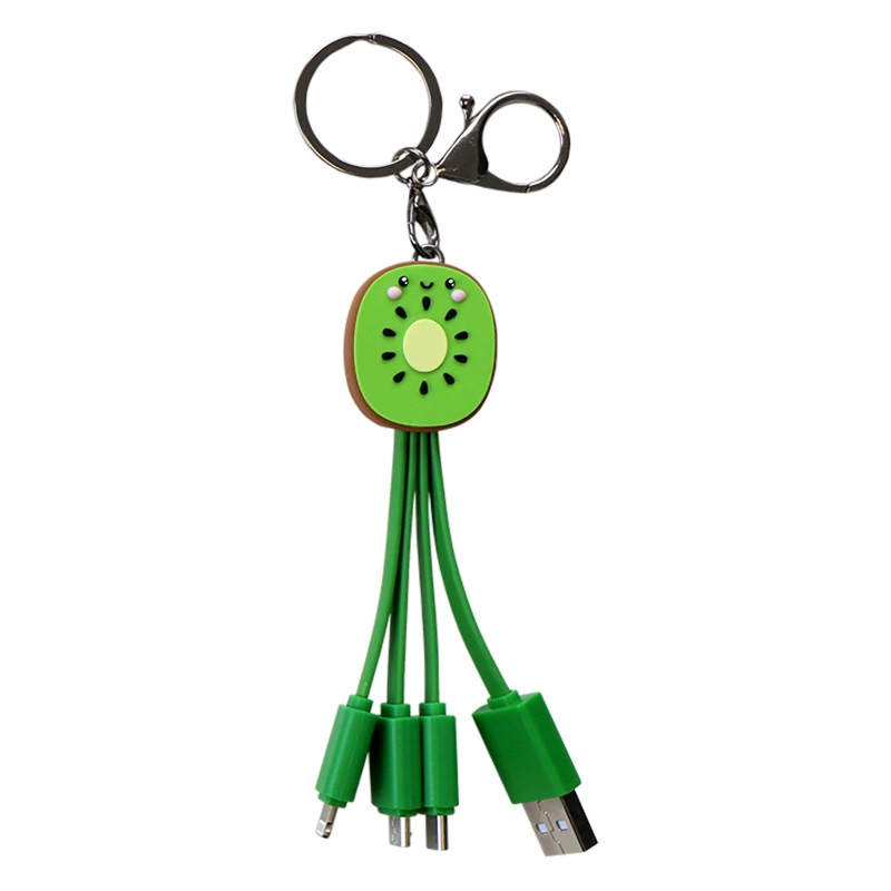 Cable Yello Koko Kiwi 3 en 1 USB A/micro USB y USB C y Light.. 0.15m