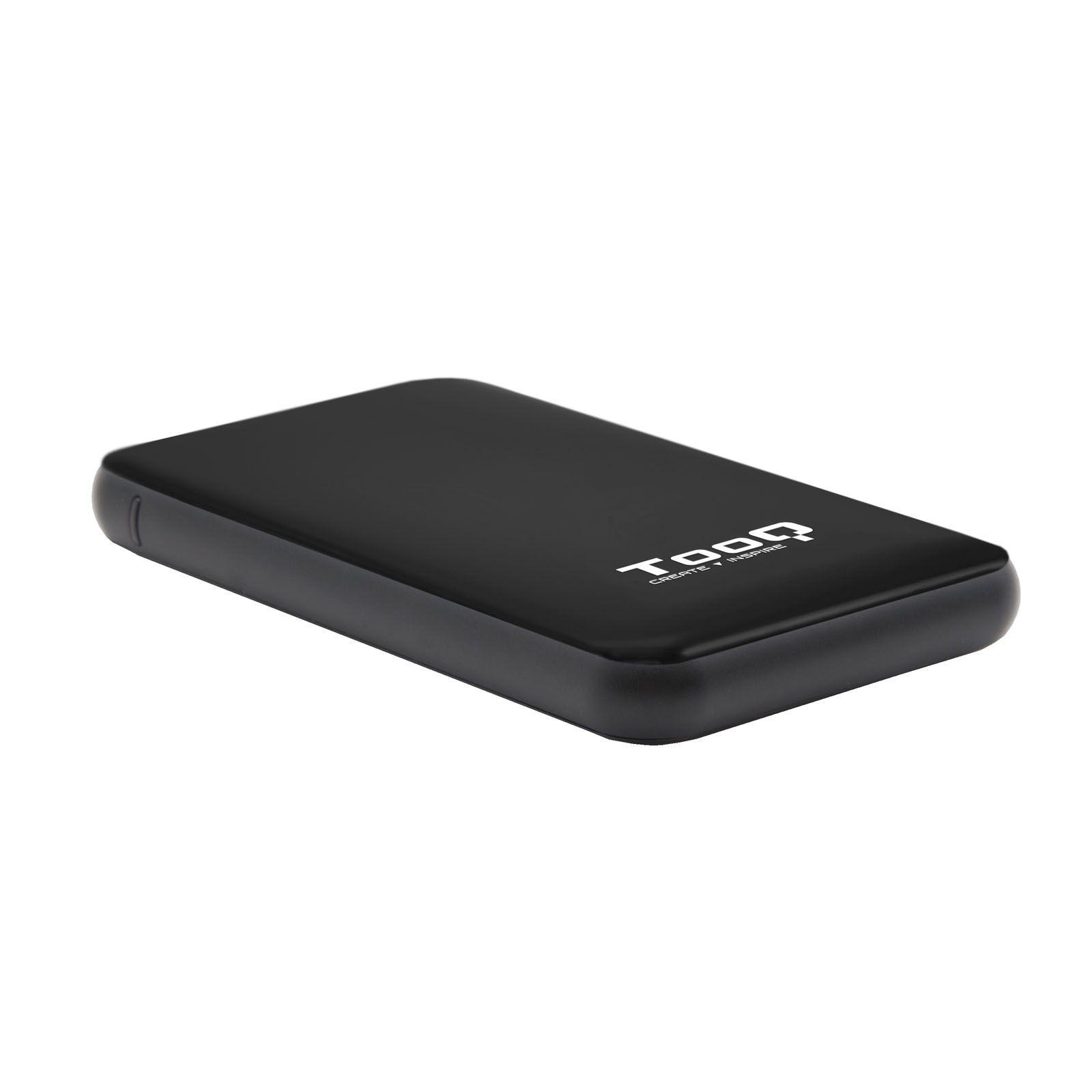TooQ Caja externa para discos duros 2.5" SATA I/II/III a USB 3.1 Gen1 con UASP, 2.5", Serial ATA III