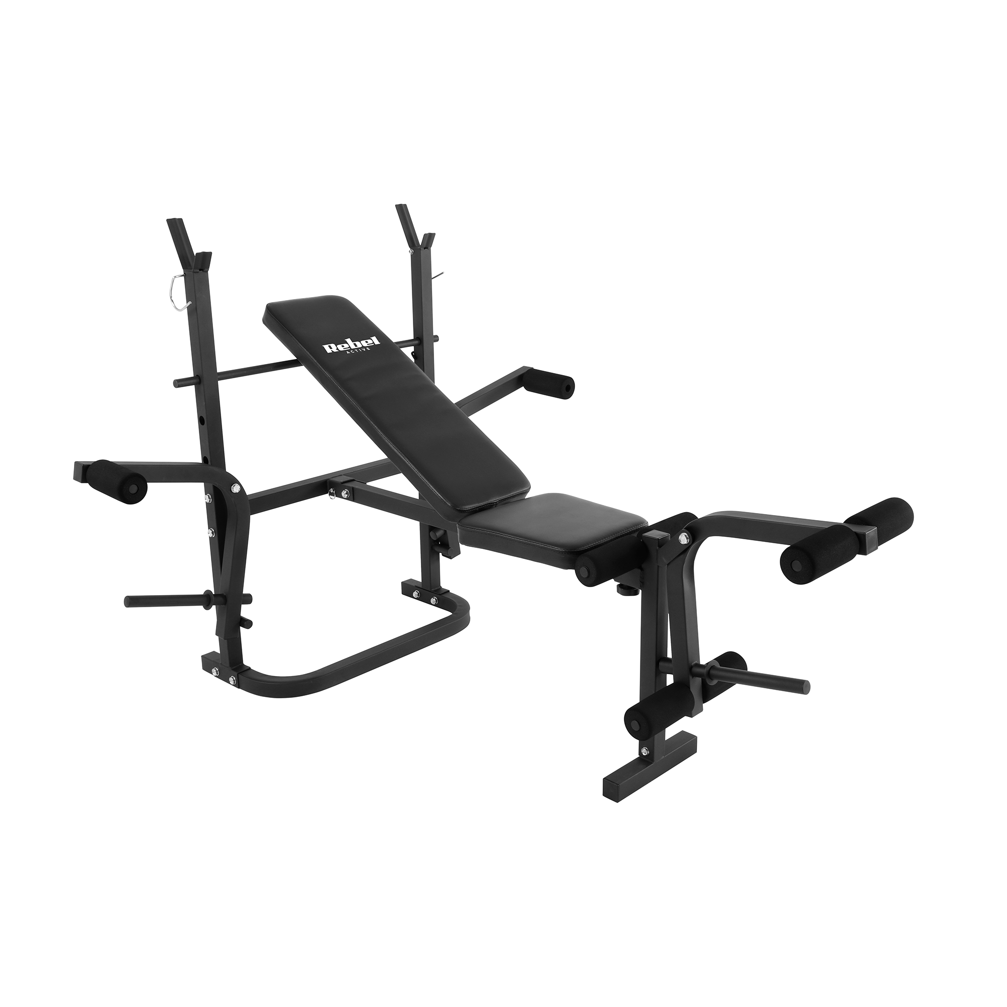 Banco de entrenamiento multifuncional Rebel ajustable hasta 220 kg, 3 niveles