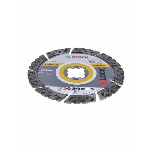 HOJA DE DIAMANTE UNIVERSAL 125*2.2 X-LOCK - B 2608615161