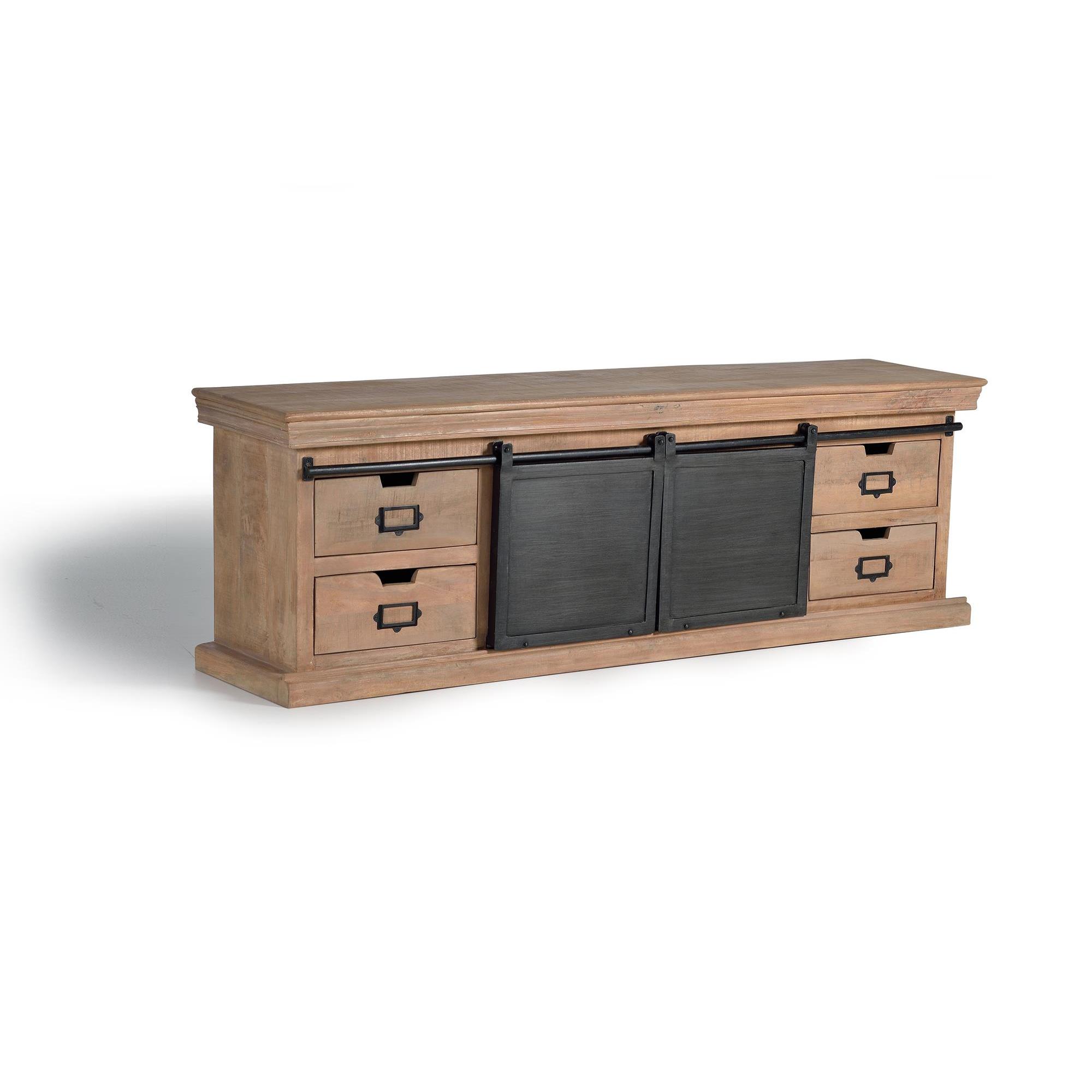Mueble tv estilo industrial55X170X40