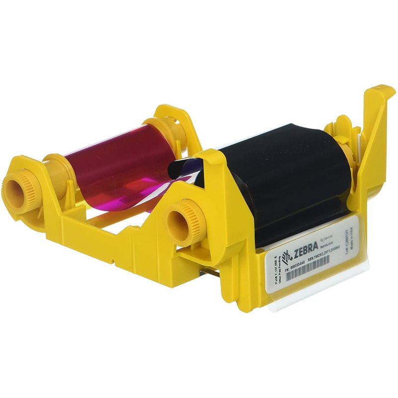 Cinta Ribbon Color Ymcko 200 Imagenes Para Zebra Zxp3