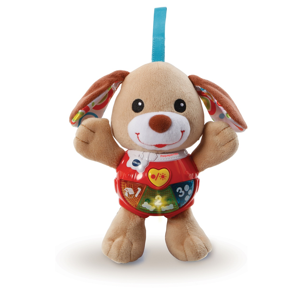 Peluche Pequeperrito con luz, sonidos y actividades 19x17x9 cm (Vtech 80-502322)