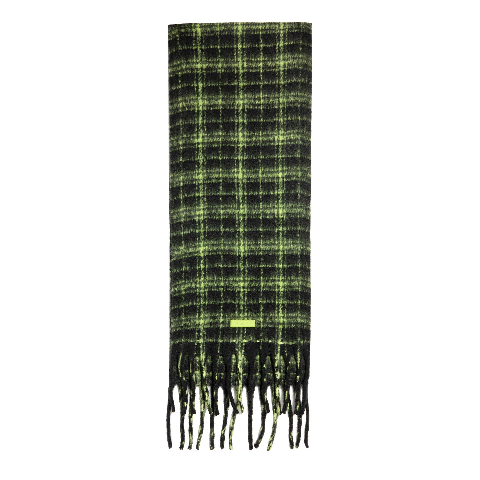 D.Franklin Bufanda Con Estampado de Cuadros Nordic Bomb Plaid Scarf        -