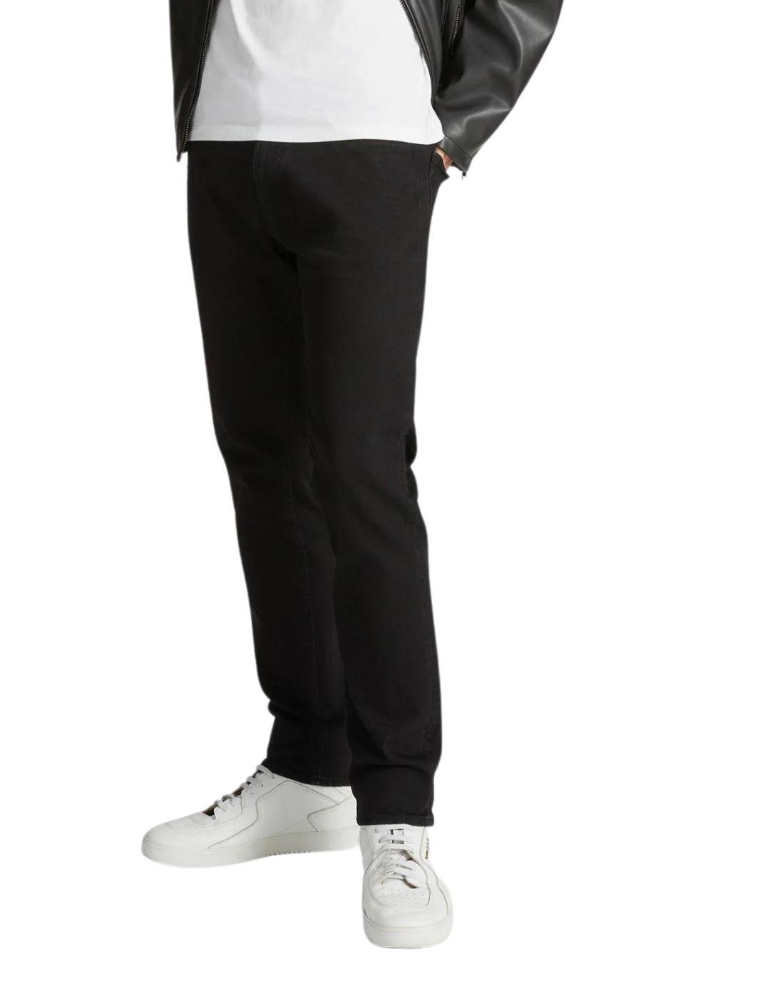 Gas Pantalón Jeans Albert Simple 02Bo Para Negro Hombre W38/L32