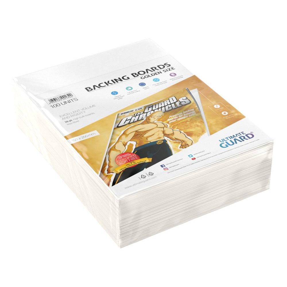 Ultimate guard comic backing boards golden size (100)