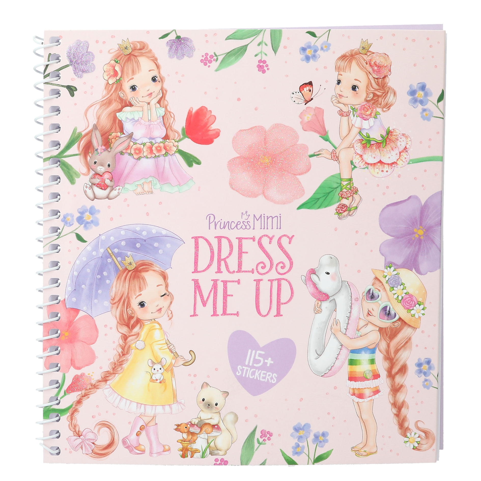 TOP MODEL - CUADERNO DE PEGATINAS DRESS ME UP PRINCESS MIMI, 0013577, TIENDA CON LICENCIA OFICIAL, ENVIO 24-48 HORAS PENÍNSULA, JUGUETES, PAPELERÍA