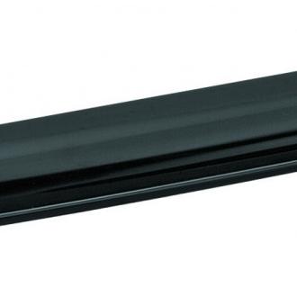 Fellowes - Reposamuñecas ergonómico para teclado 9112201 de gel cristal negro compatible con la mayoría de teclados, 480 x 57 x 26 mm