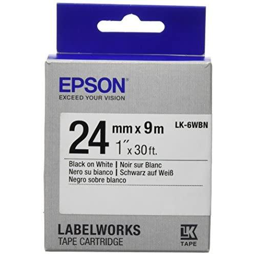 Epson Label Cartridge Standard SUPLLK-6WBN Black/White 24MM (9M)