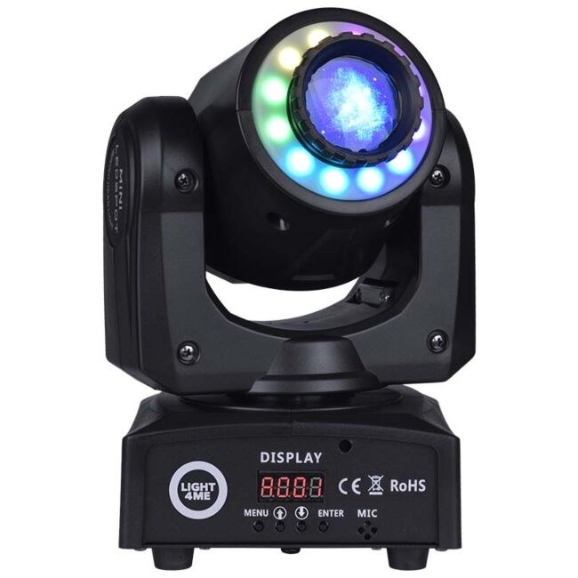 Light4me 30 spot ring - głowica ruchoma led, 30 w