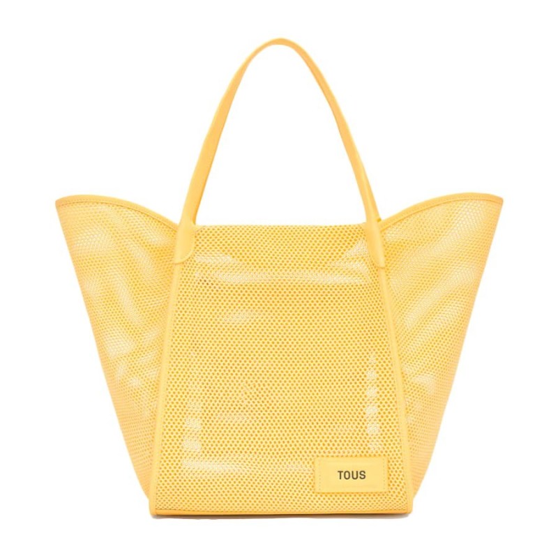 Capazo Grande Tous Tulip Mesh Amarillo 2002438405