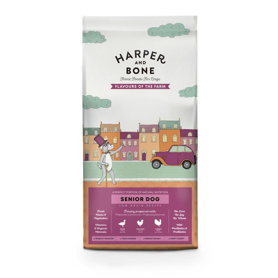 Harper & Bone Senior Dog Flavours of the Farm 2Kg