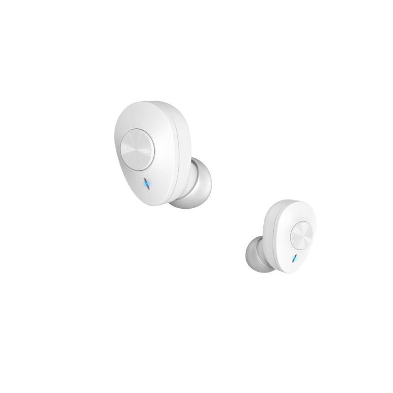 Hama - Freedom Buddy Auriculares True Wireless Stereo (TWS) Dentro de oído Llamadas/Música USB Tipo C Bluetooth Gris claro, Blan 00184162