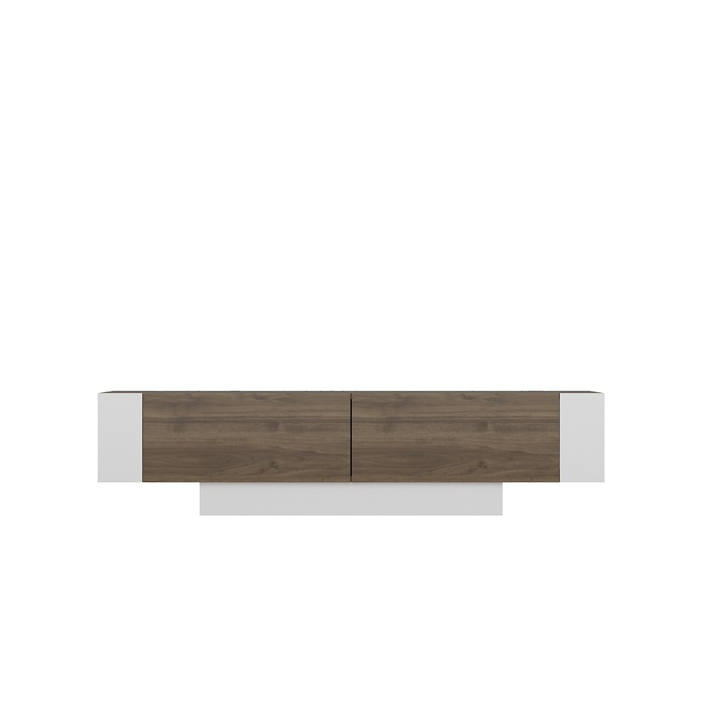 Habitat y Jardin - Soporte de TV de madera "Matera" - 150 x 31 x 41 cm - Marrón