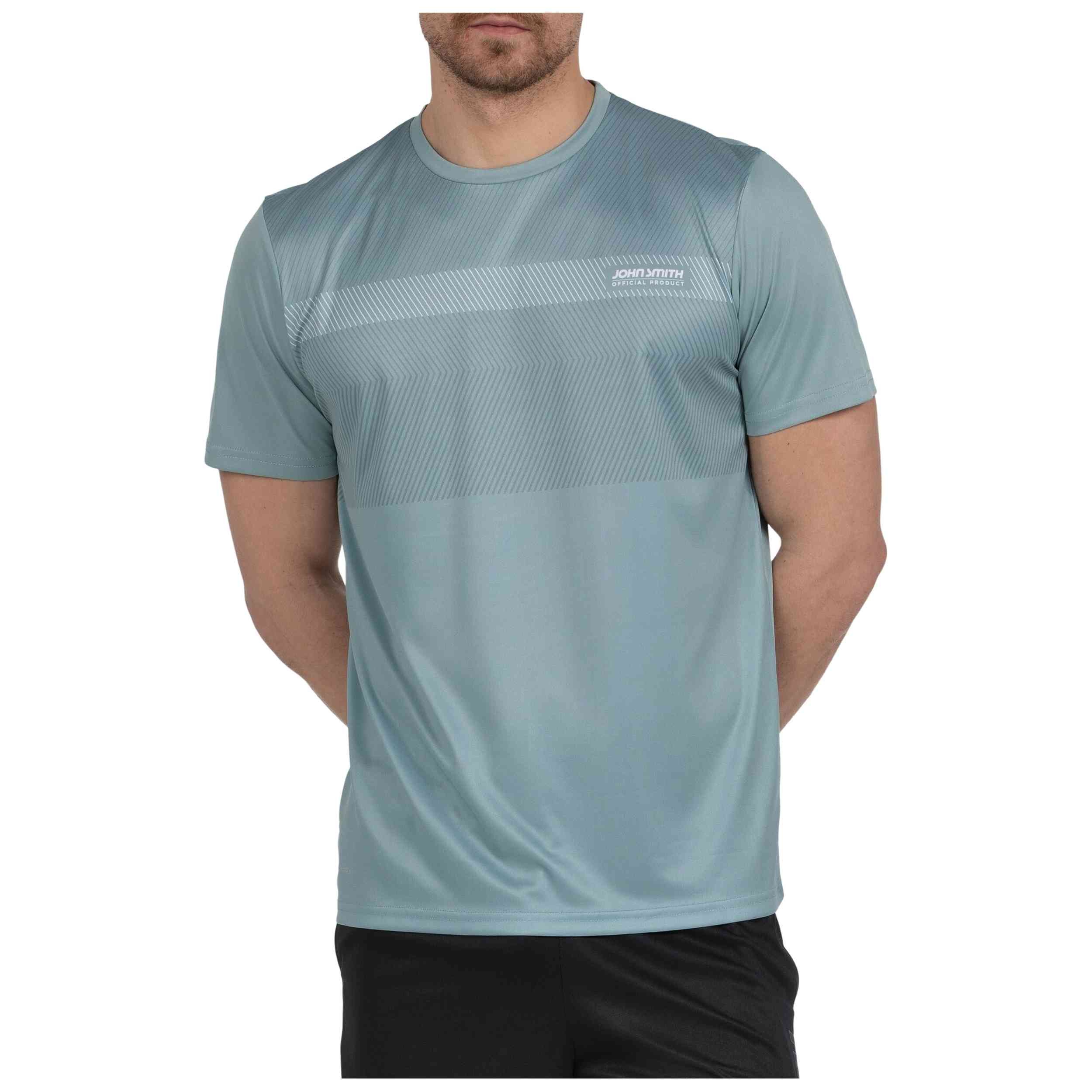 Camiseta De Manga Corta John Smith modelo BROVE para Hombre en color Gris