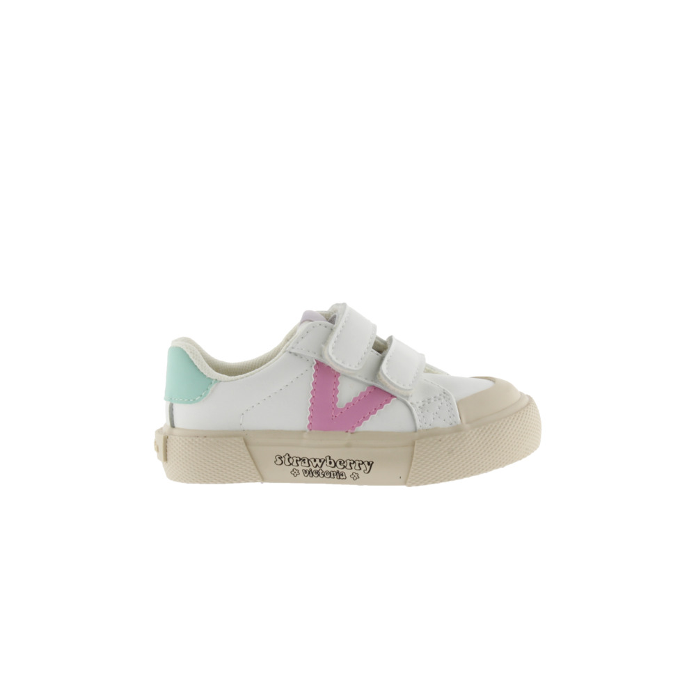 Victoria Tribu Zapatillas de efecto piel con piezas de color y doble cierre adherente 1065179