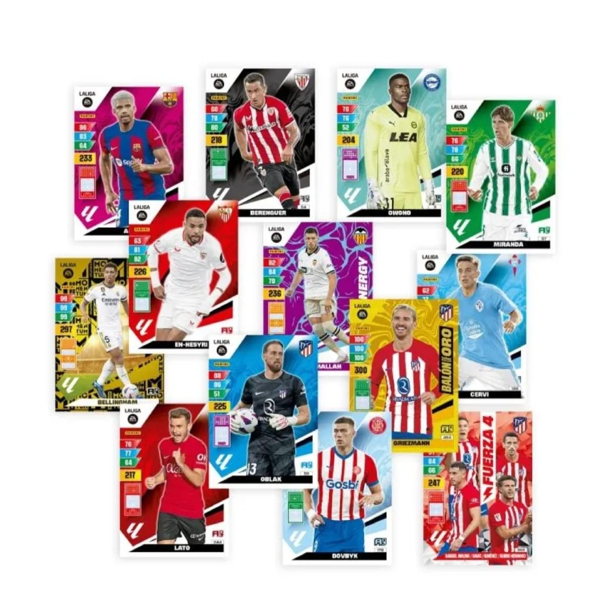 Panini Adrenalyn XL La Liga Santander 2023-2024 - Balón de Oro Miticos  Invencible : : Juguetes y juegos