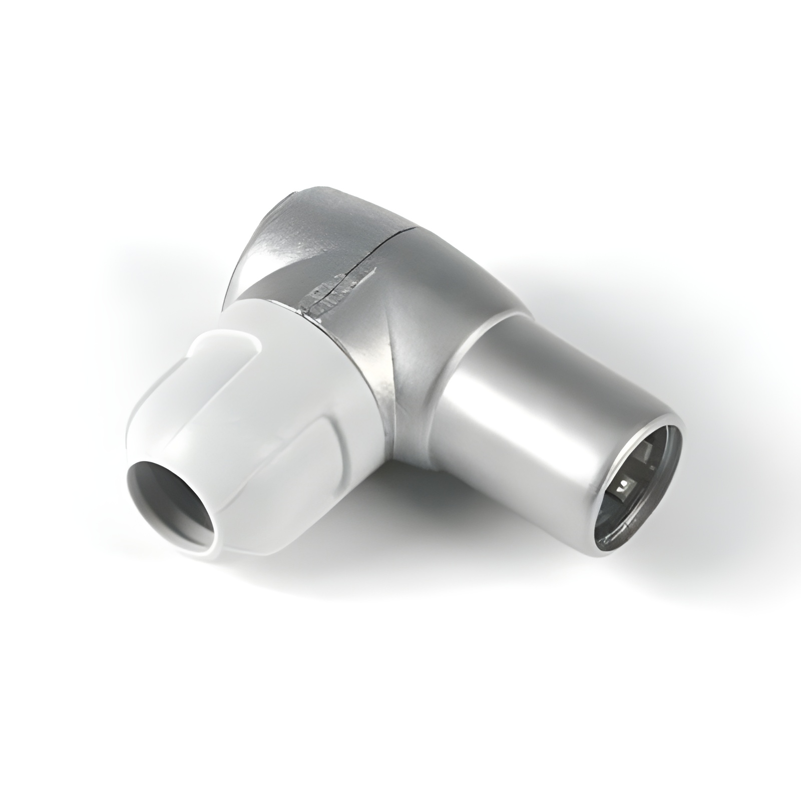 Televes Conector Antena TV Macho Acodado Blindado 95mm Ø Adaptador Ordenador