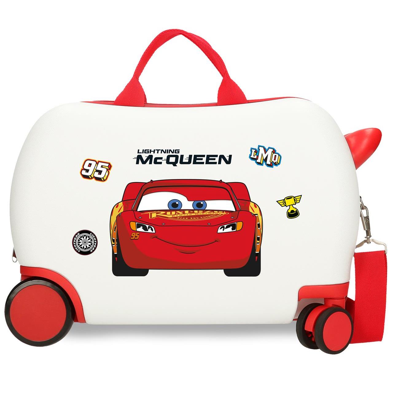 Maleta Infantil Disney Mcqueen Red 31x45x20cm