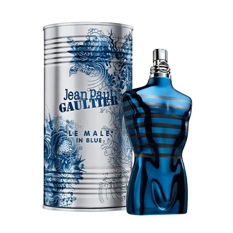 JEAN PAUL GAULTIER Le Male In Blue Edición Limitada Eau de parfum para hombre 125 ml【ROUA】