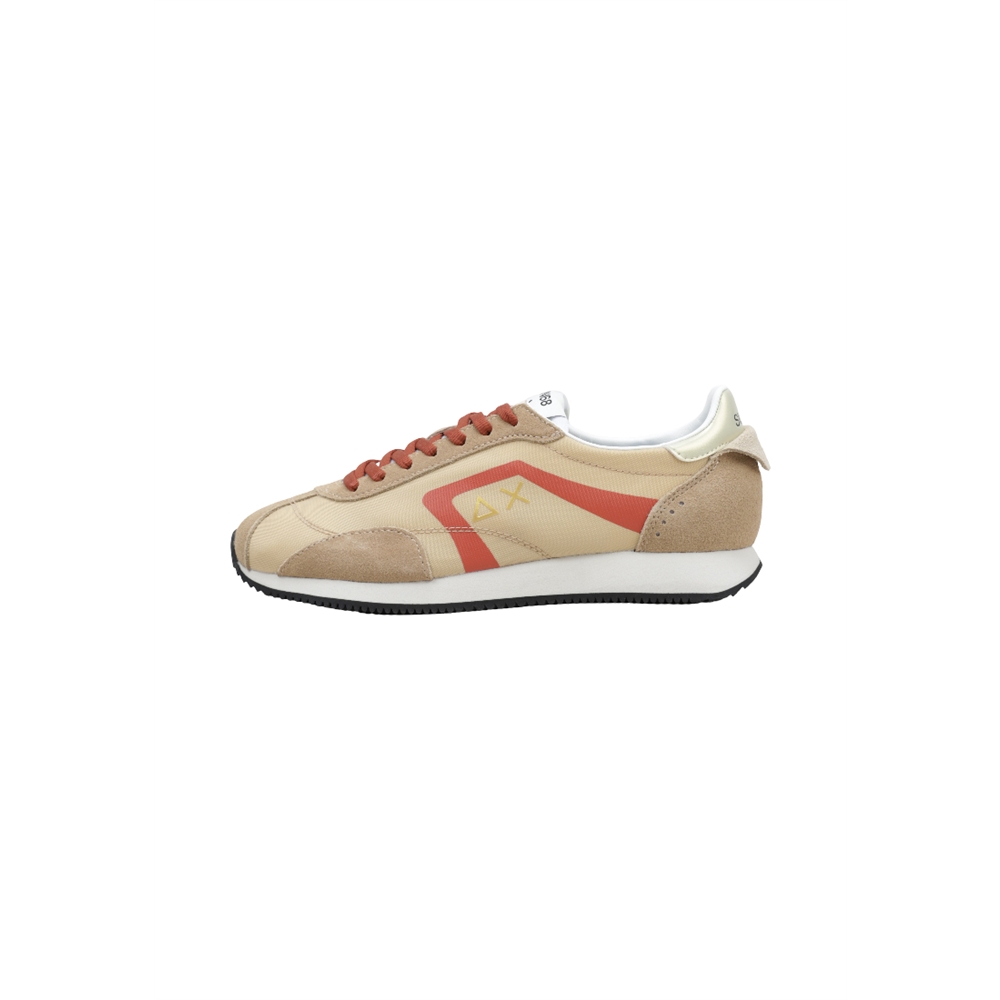 Sun68 EASY RUNNER Deportivas Planas Mujer Beige