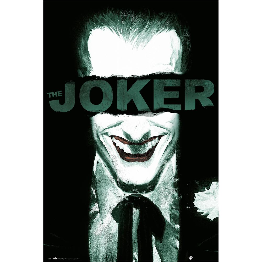 ERIK - Póster The Joker Smile (91,5 x 61 cm)