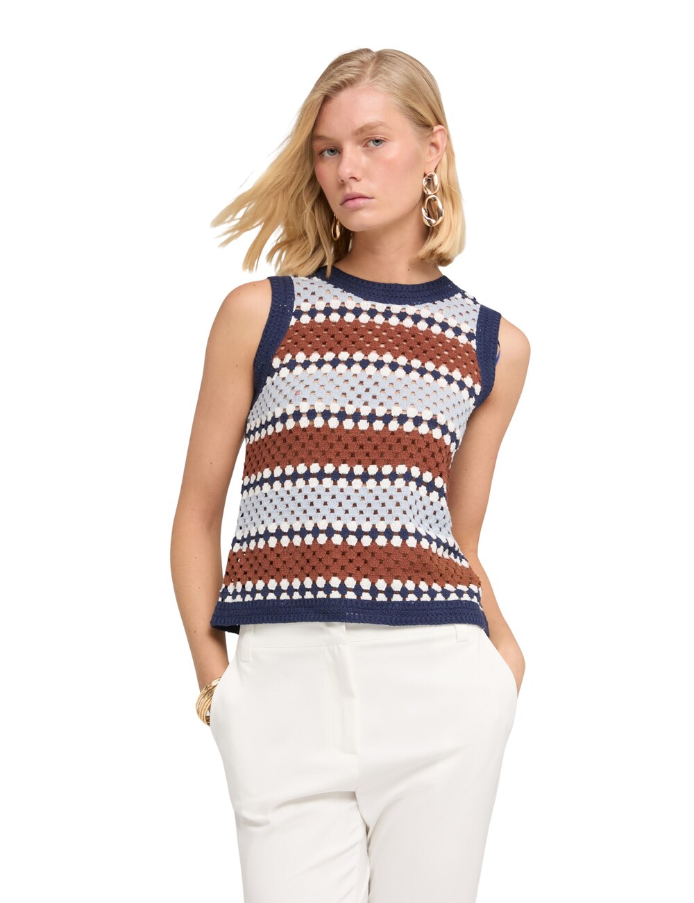 Motivi - Jersey de punto crochet