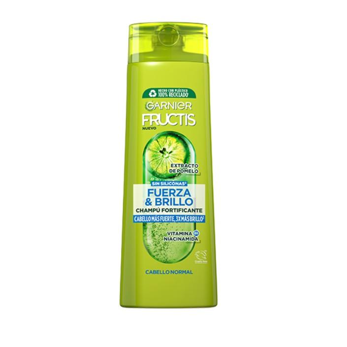 Garnier Fructis Fuerza y Brillo 2en1 Champú Fortificante 380 ml