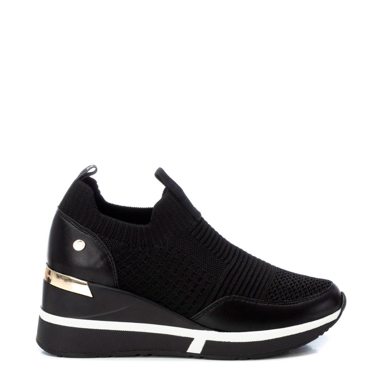 Xti Zapatillas Negras 143084-1 , para Mujer