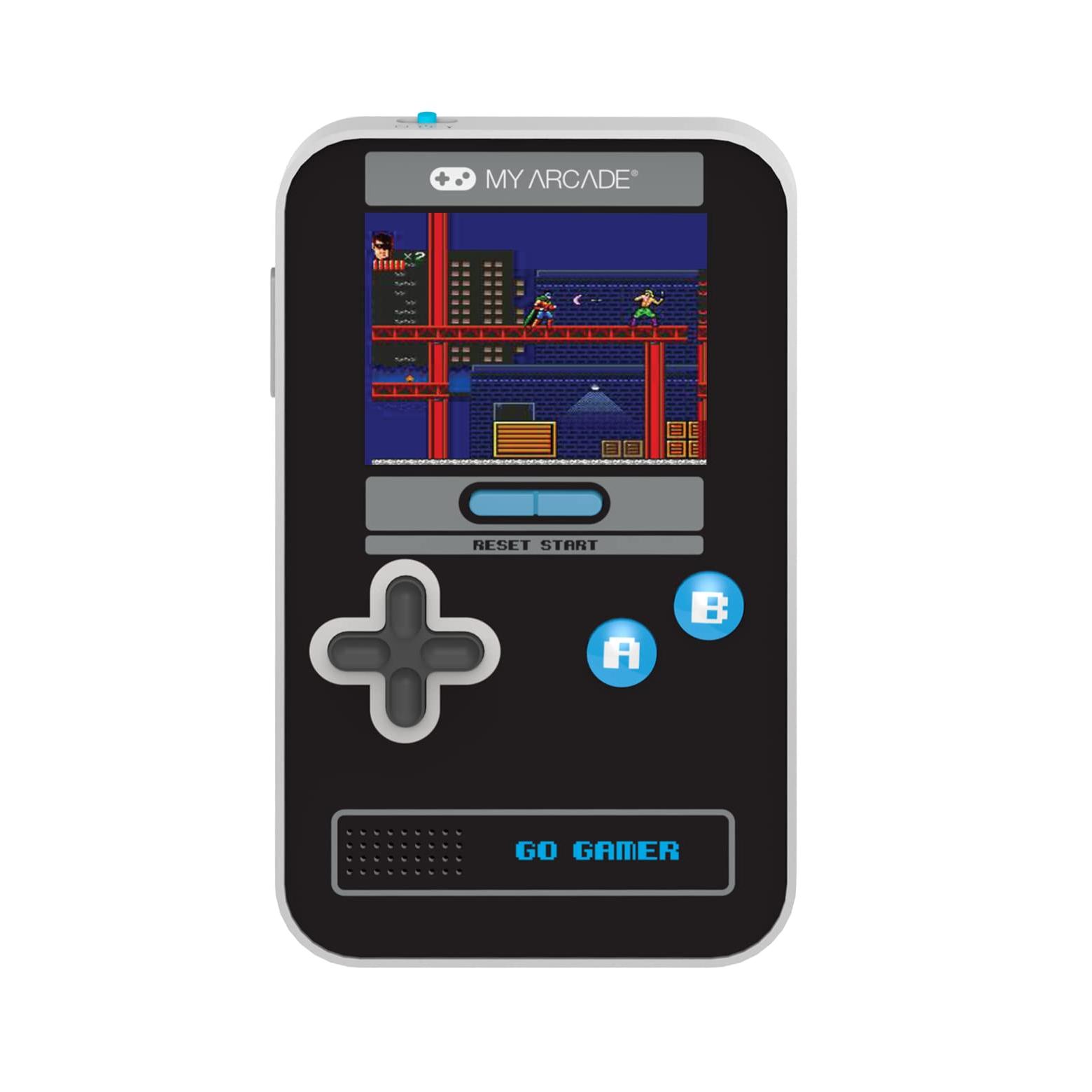 Go Gamer Classic-Blue - 300 Juegos, Pantalla 2.5", PortáTil