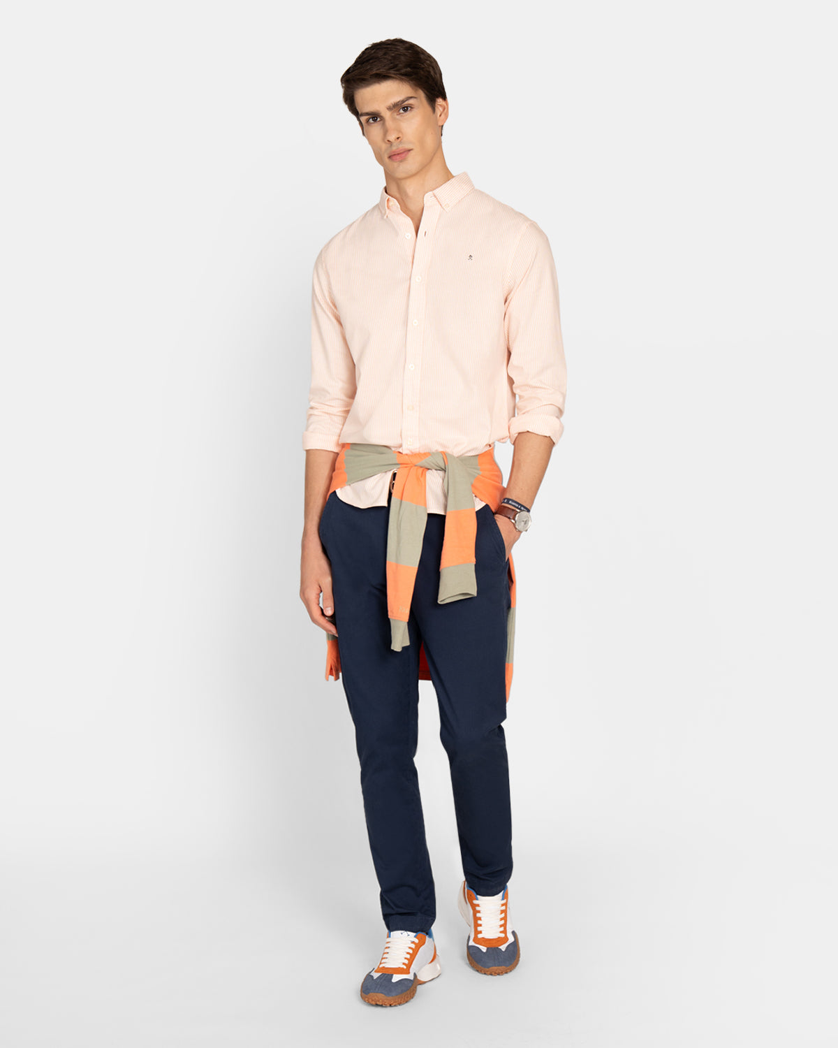 Harper & Neyer CAMISA MEDITERRANEO STRIPED OXFORD