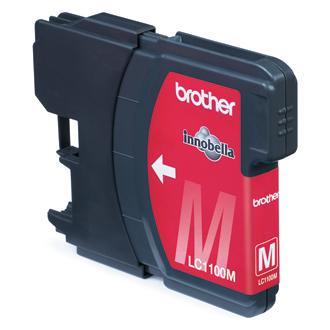 Brother - Cartucho de tinta LC-1100M magenta para impresoras Brother DCP-585CW, DCP-6690CW, MFC-490CW y MFC-790CW, 325 páginas, tecnología Innobella