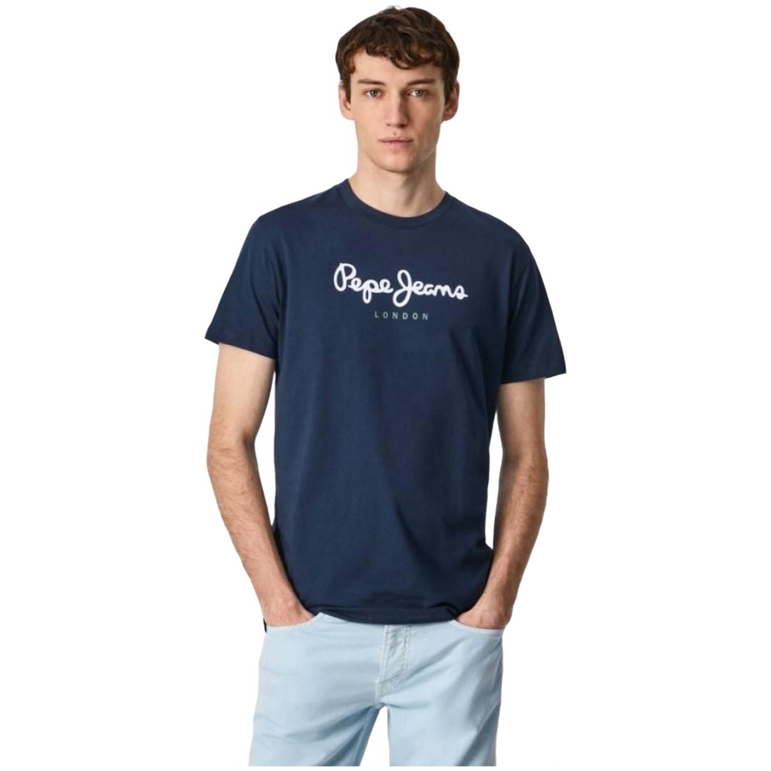 Camisetas De Manga Corta Pepe Jeans para Hombre en color Azul