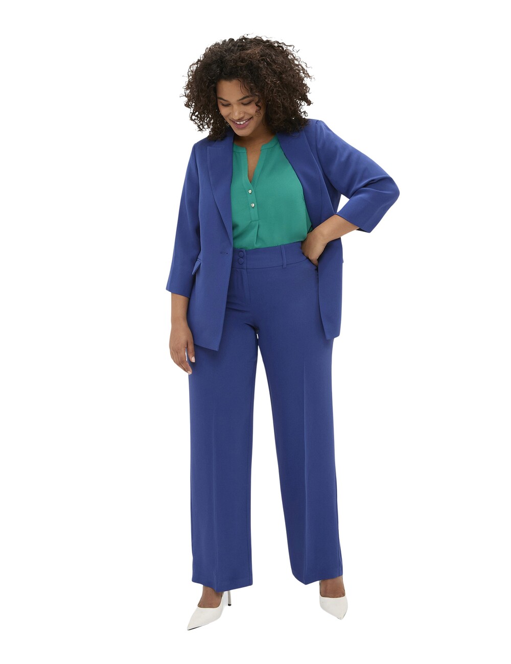 Fiorella Rubino - Pantalones Regular con pliegue marcado