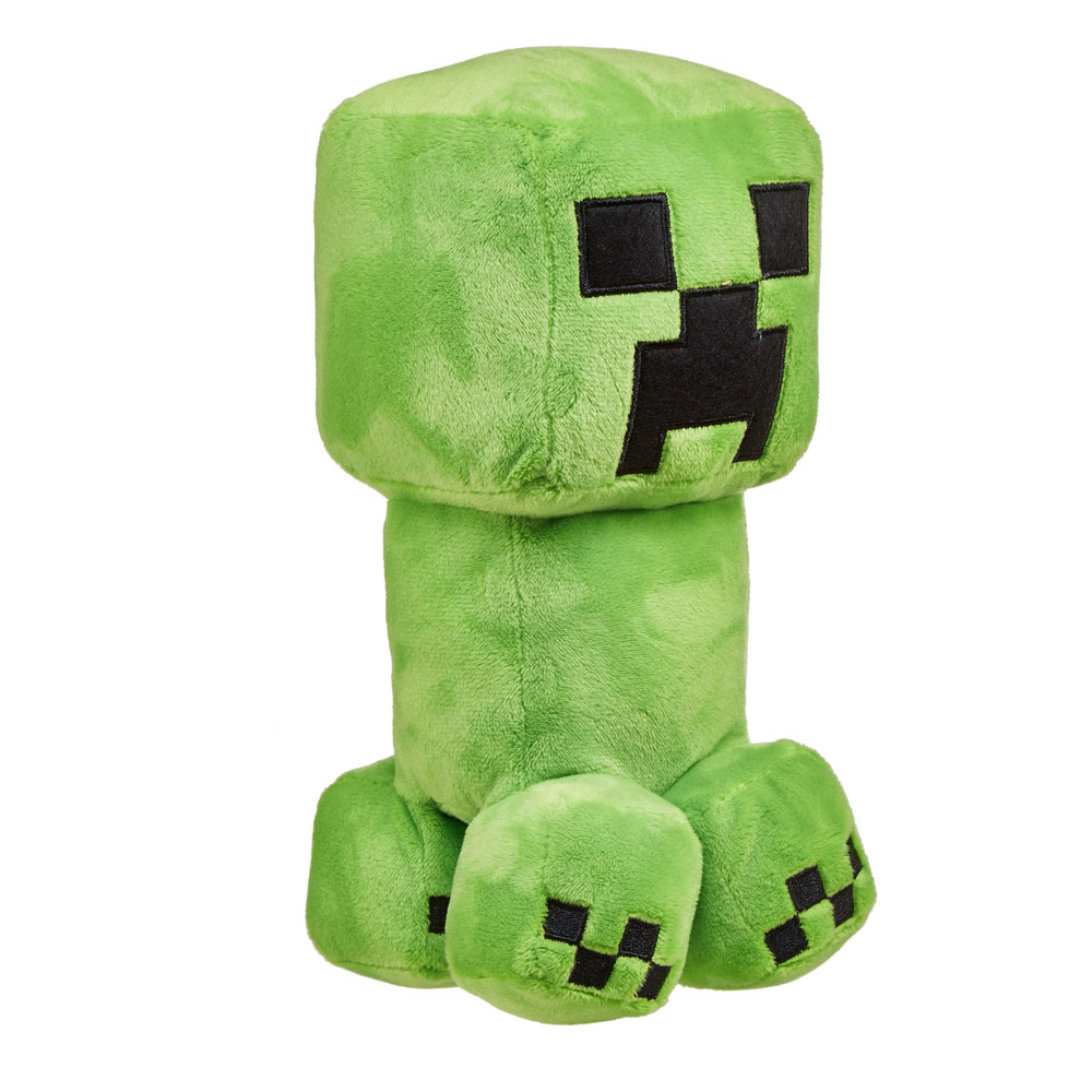 Mattel Minecraft Peluche Creeper 20 cm, juguete para niños y niñas +3 años (HBN40)