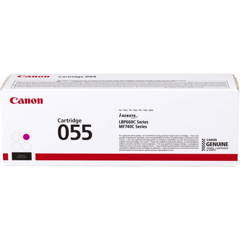 Canon - 055 cartucho de tóner 1 pieza(s) Original Magenta 3014C002