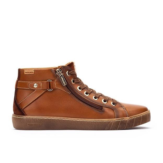 Botines Mujer Cremallera Pikolinos Lanzarote W7b-8868C1 Cuero