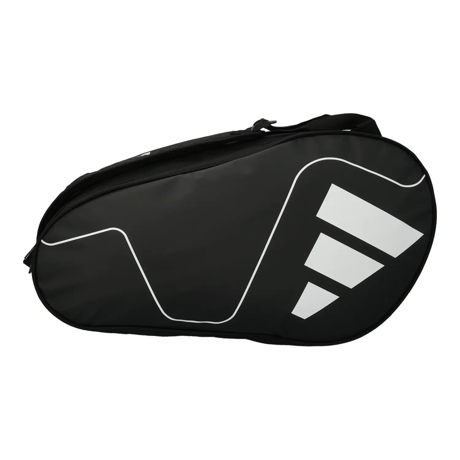 Paletero para Pálas de Padel Paletero Adidas Carbon Control Negro Blanco