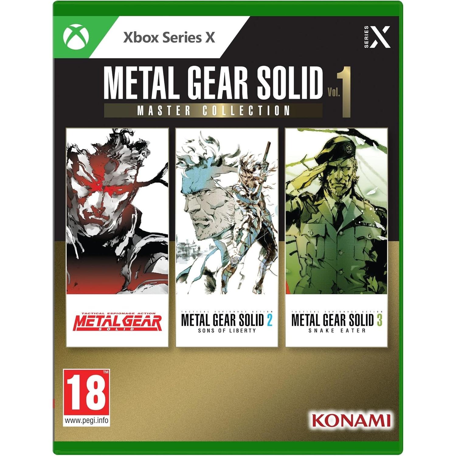 Metal Gear Solid: Master Collection Vol. 1 (Edicione Day One) Juego para Consola Microsoft XBOX Series X [PAL ESPAÑA]