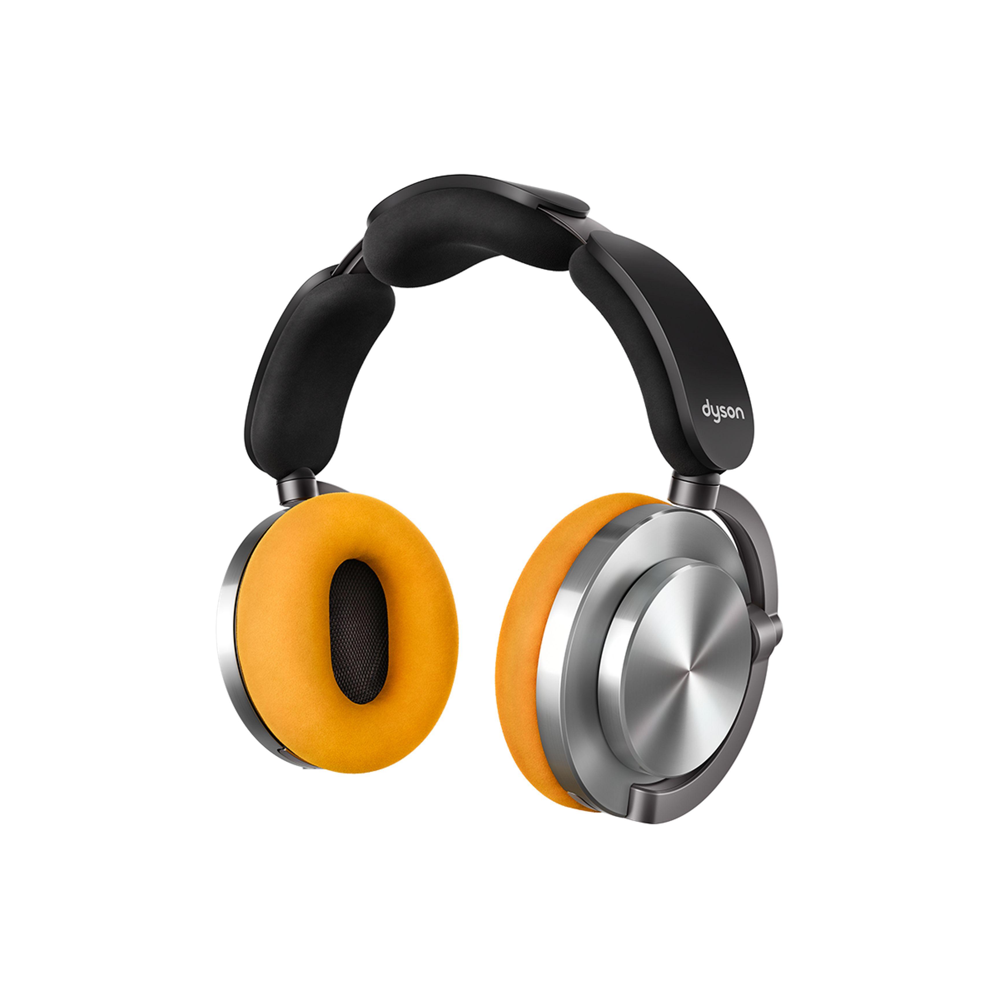 Dyson OnTrac™ auriculares cancelación de ruido, control inteligente, pausa automática, CNC Aluminium