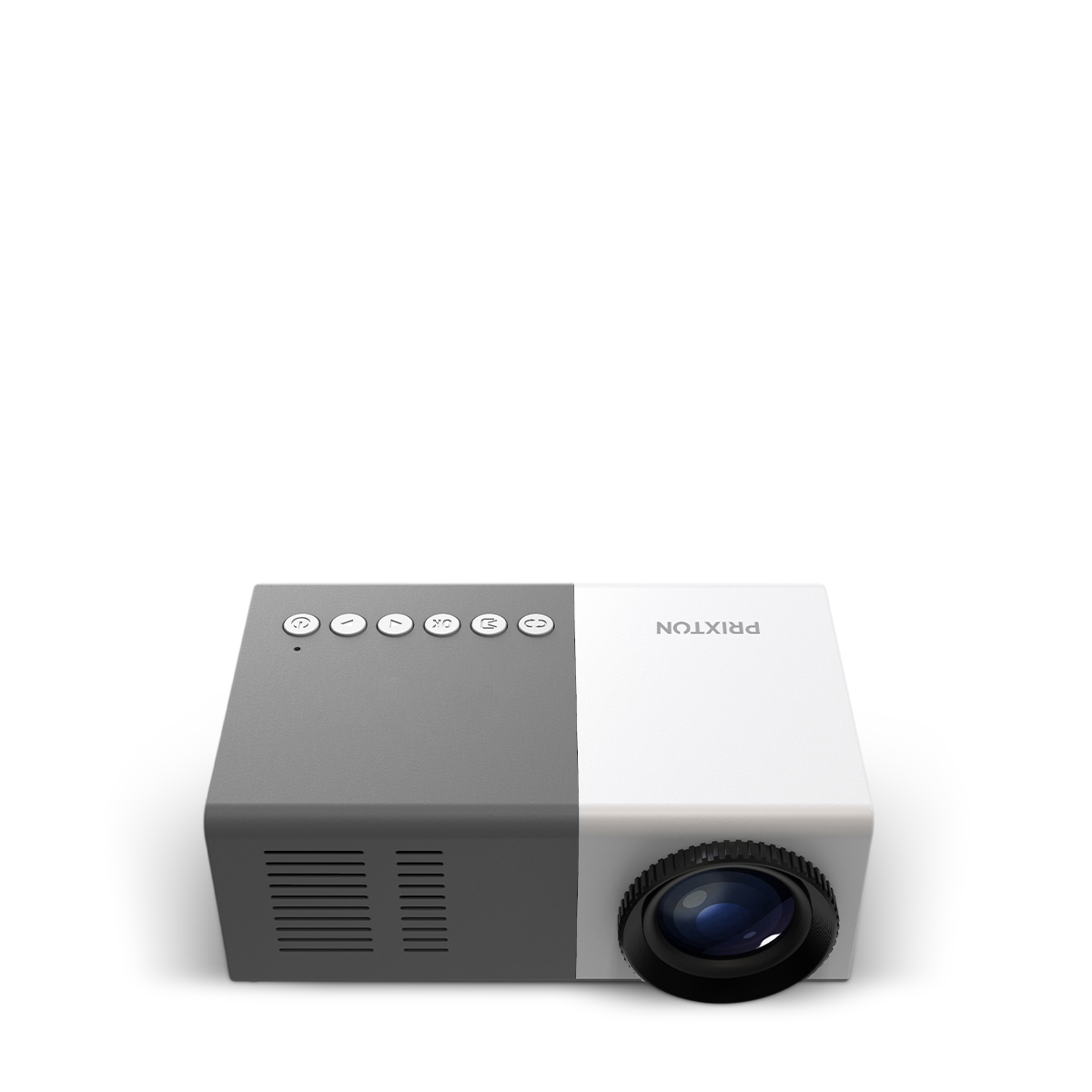 Proyector Cinema Mini - 900 Lúmenes - LED 320x240 QVGA - Mando a distancia - Conexión HDMI, USB, AV IN, MicroSD  PRIXTON