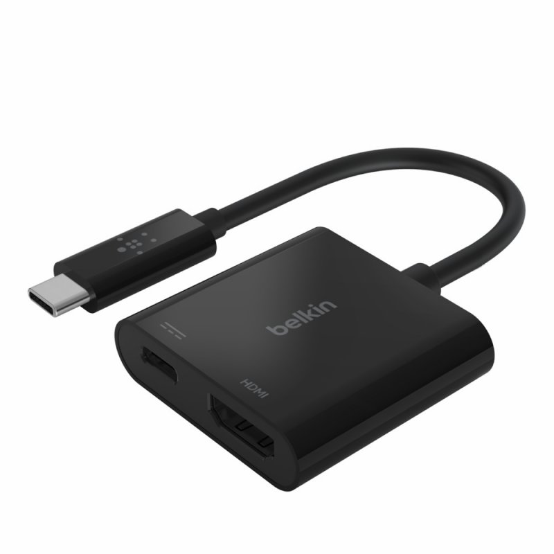 Belkin usb-c to hdmi adapter pass-through up to 60w