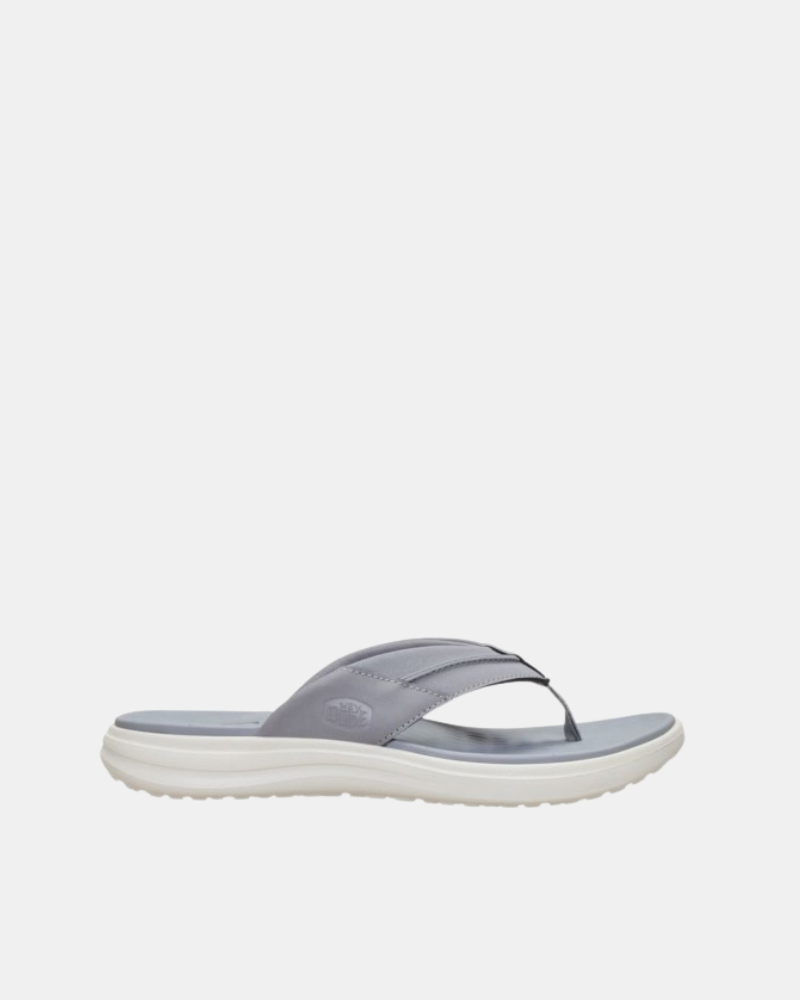 HEY DUDE 44442 FINN FLIP Sandalias Chancletas Hombre Gris