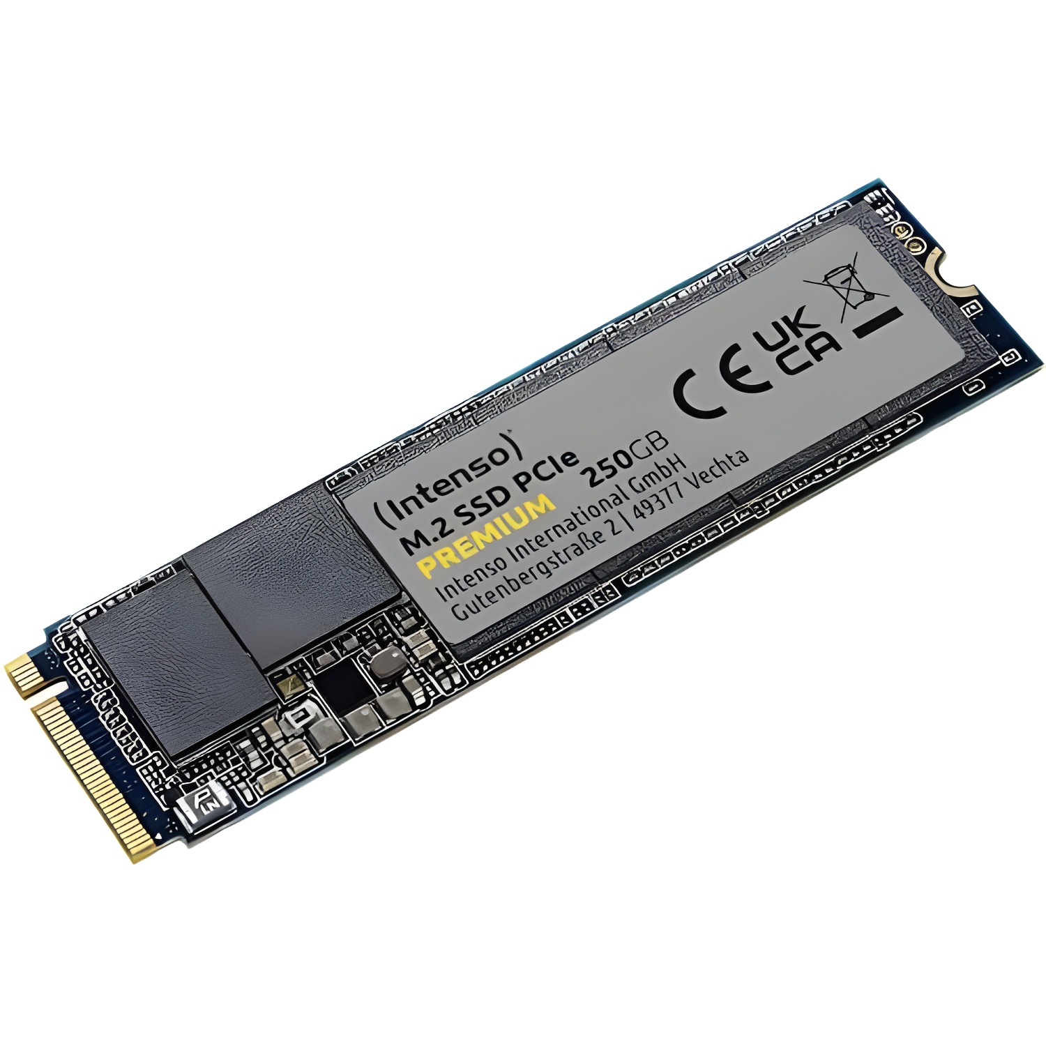 Intenso SSD M.2 250GB Compatible Premium NVMe PCIe 3.0 x 4