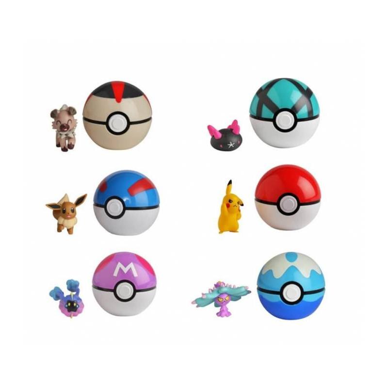 FIGURA POKEBALL CLIP N GO SURTIDOS DE BIZAK
