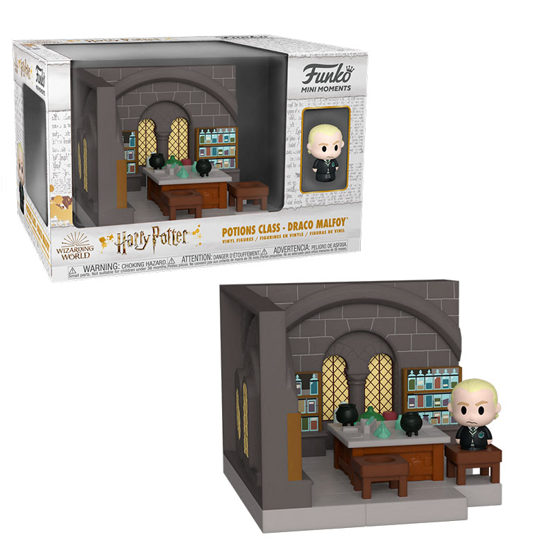 Funko Mini Moments Harry Potter - Draco Malfoy (Clase de Pociones), 57362
