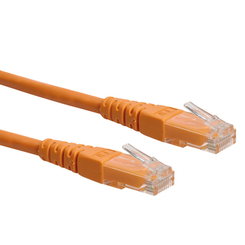 Roline Cable de conexión UTP RJ45 Cat. 6 (5m) Naranja