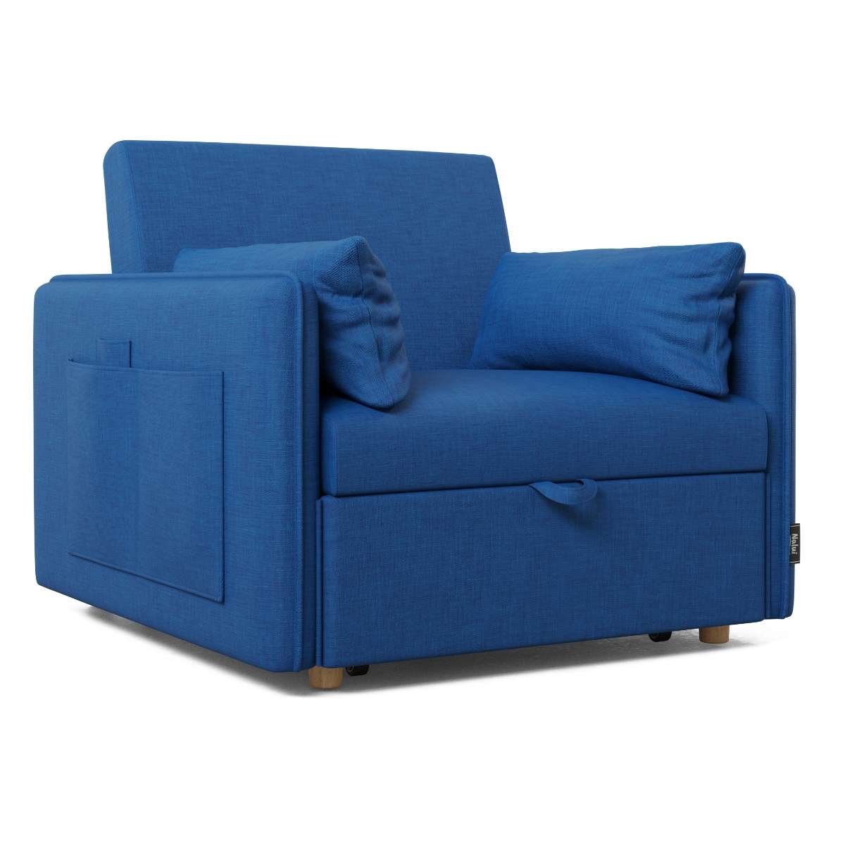 Nalui Sillón Cama Nest 1  Reclinable 3 en 1 (93x100x79cm) con 2 Cojines