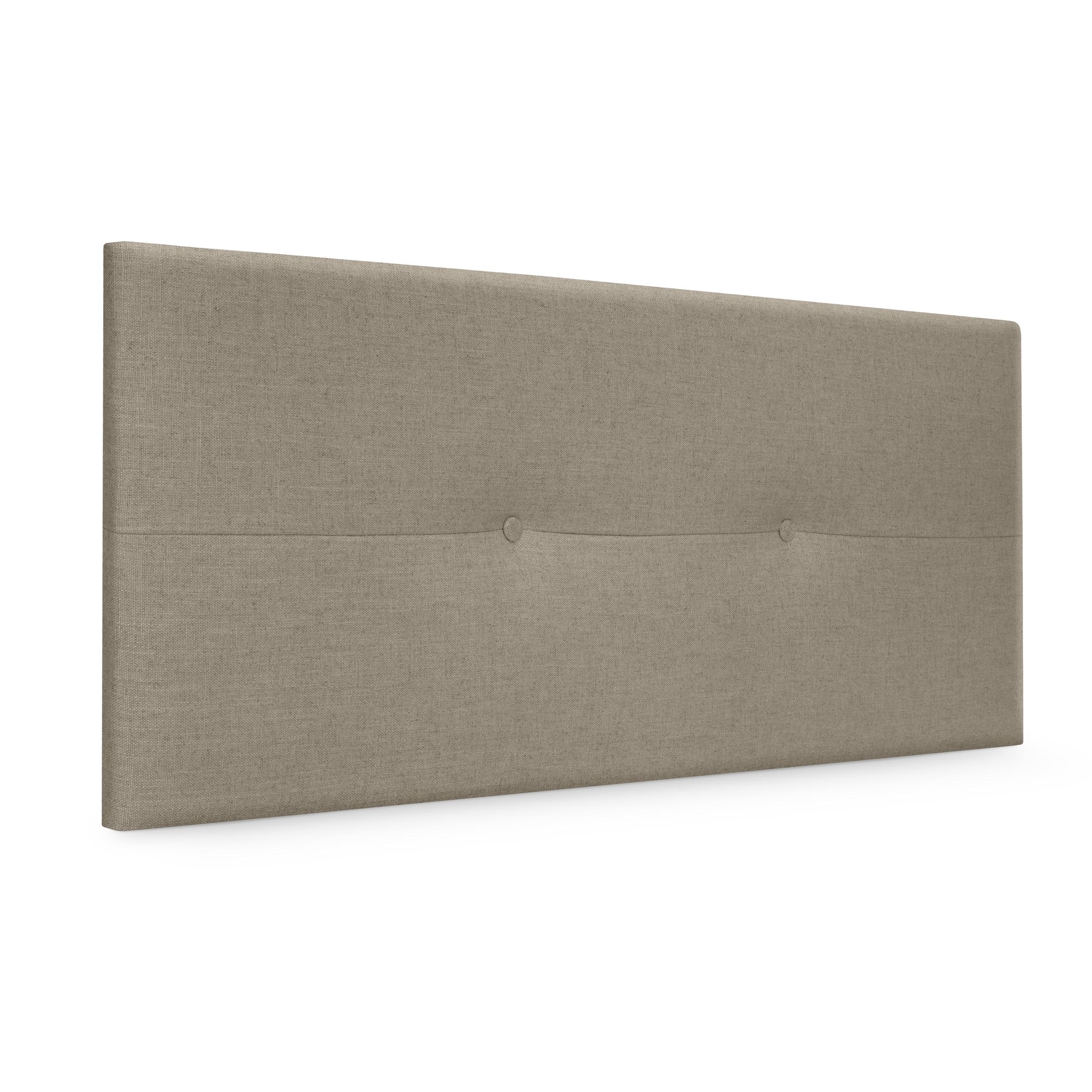 DHOME Cabecero de Lino Natural con Botones Cabezal Tapizado Cama Dormitorio Moderno TOP TRENDING
