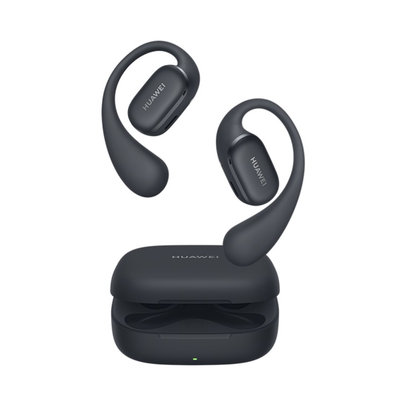 Huawei - FreeArc Auriculares Inalámbrico y alámbrico gancho de oreja Llamadas/Música USB Tipo C Bluetooth Negro 55038108